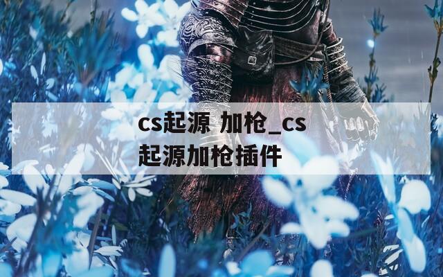 cs起源 加枪_cs起源加枪插件