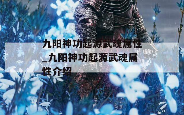 九阳神功起源武魂属性_九阳神功起源武魂属性介绍
