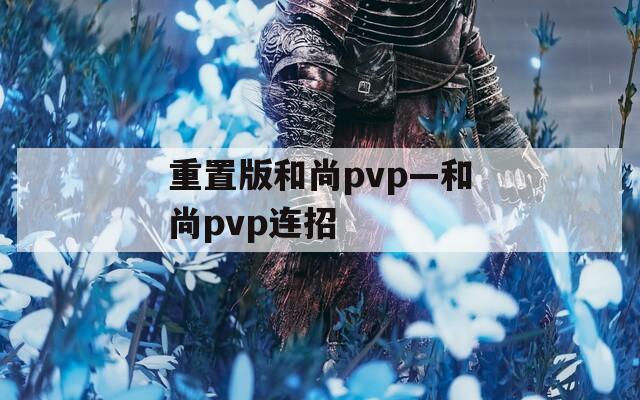 重置版和尚pvp—和尚pvp连招