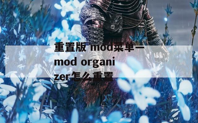 重置版 mod菜单—mod organizer怎么重置