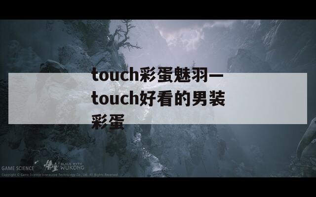 touch彩蛋魅羽—touch好看的男装彩蛋